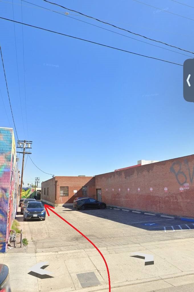 Entrance to affordable recording studio in Los Angeles Blizz Sound